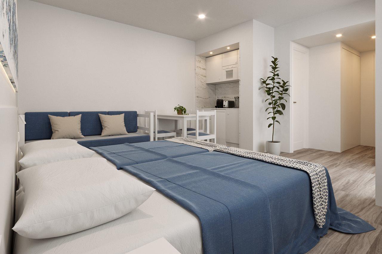 פורט ד'אלקודיה Alcudia Beach Apartments מראה חיצוני תמונה